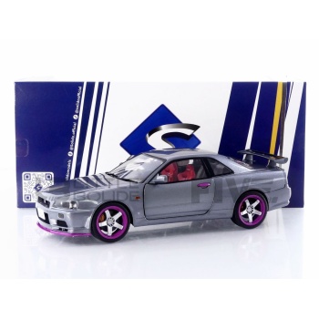 solido 18 nissan skyline gtr (bnr34) 1999 road cars coupe