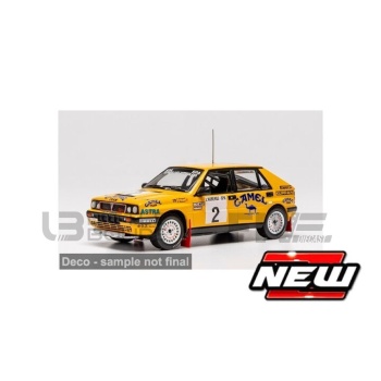 ixo 43 lancia delta integrale 16v  boucle de spa 1989 racing cars rallye