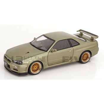 kk scale models 12 nissan skyline gtr (r34) vspec ii 2001 road cars coupe