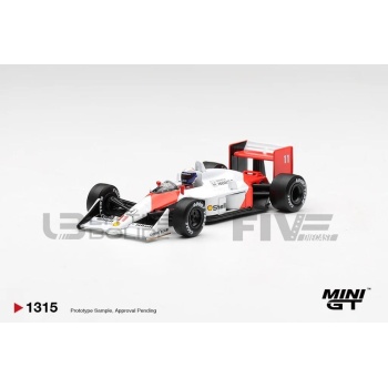 mini gt 64 mclaren mp4/4 2nd canadian gp 1988 racing cars formula 1