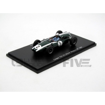 spark 43 cooper t53 winner belgian gp 1960 racing cars formula 1