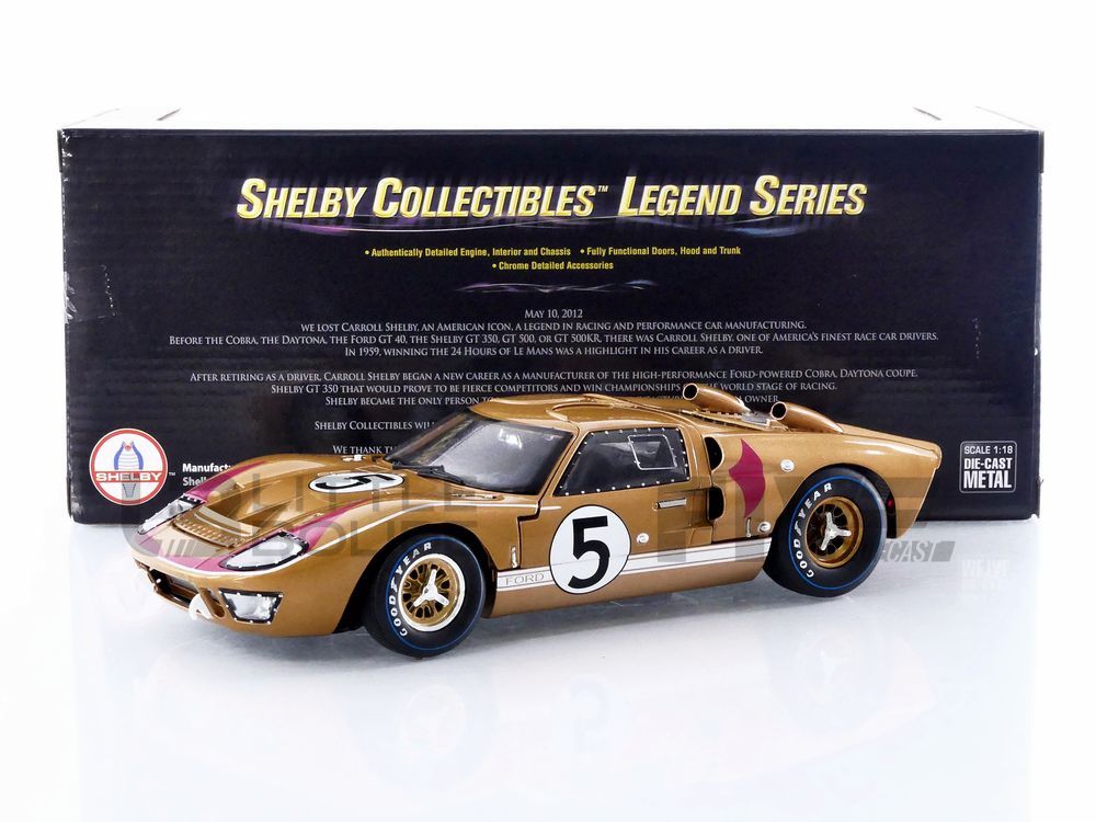 shelby collectibles 18 ford gt 40 mk ii le mans 1966 racing cars le mans