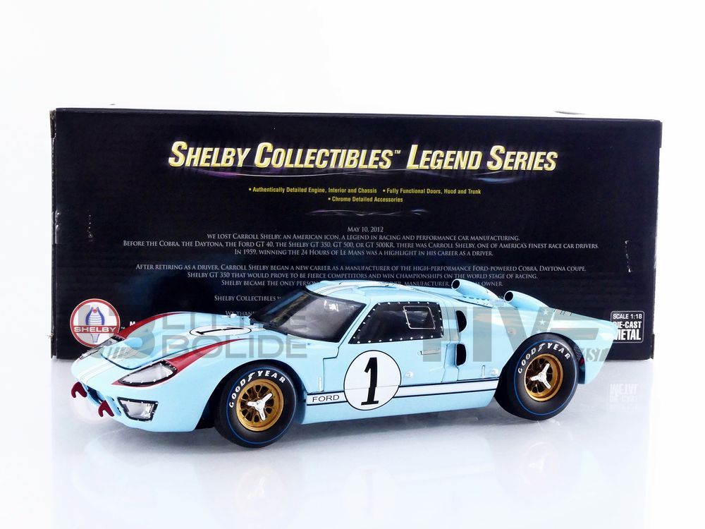 shelby collectibles 18 ford gt 40 mk ii le mans 1966 racing cars le mans