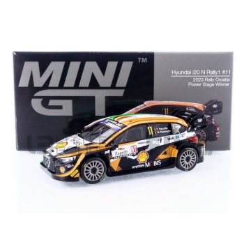 mini gt 64 hyundai i20 n rally1  rally croatia 2023 racing cars rallye