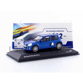 solido 43 renault clio v6 ph.2  2003 road cars coupe