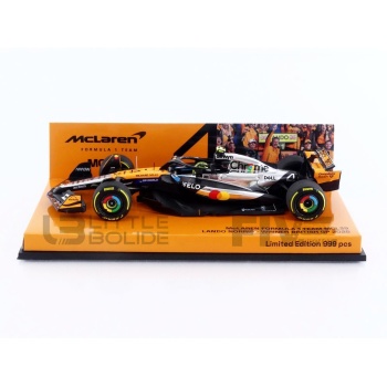 minichamps 43 mclaren mcl39 winner british gp 2025 racing cars formula 1