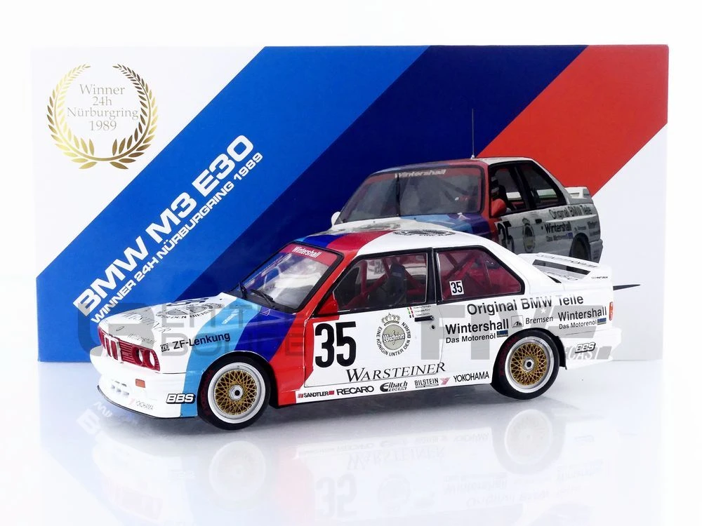  M3 1989 1/18 kkスケール W18038007C – WERK 83 1/18 - BMW M3 (E30) - Winner 24h Nurburgring