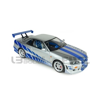 solido 18 nissan skyline gtr (bnr34) fast and furious 2 2003 road cars coupe