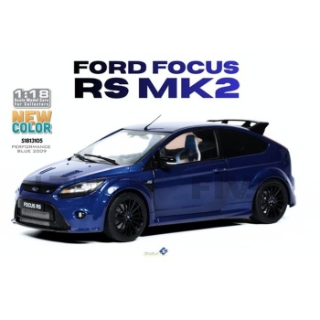 solido 18 ford focus rs mk2 2009 road cars coupe