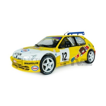 solido 18 peugeot 306 maxi rallye du condroz 1997 racing cars rallye